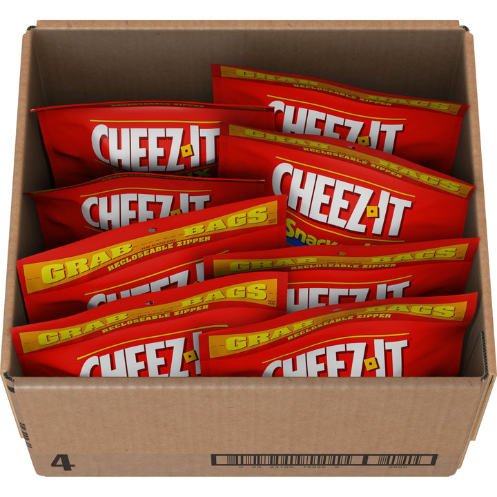 Cheez-It Grab Bag Reclosable Classic Snack Mix-6 oz.-8/Case