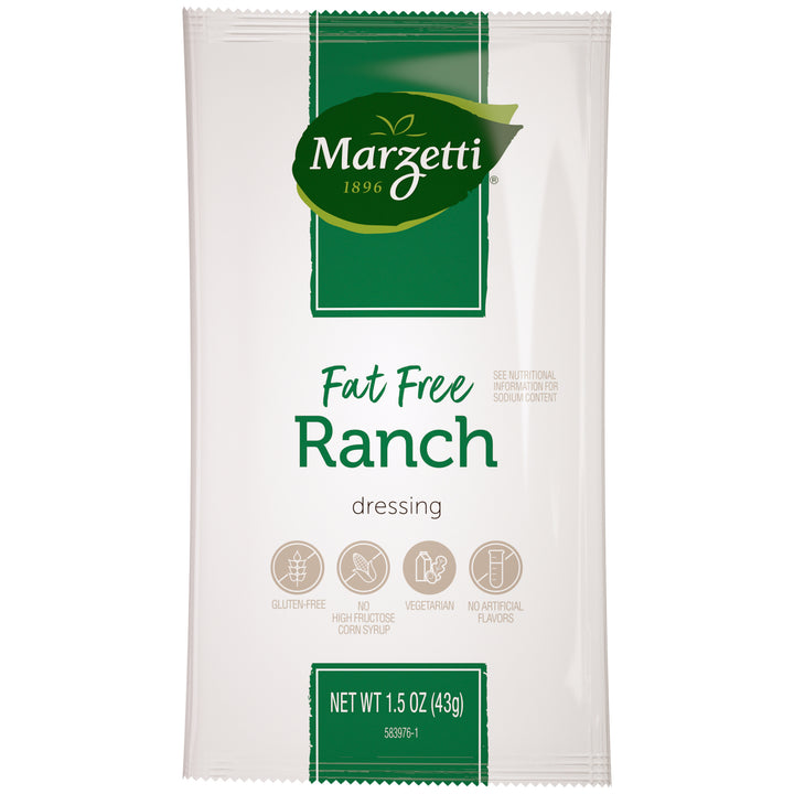 Marzetti Fat Free Ranch Dressing Single Serve-1.5 oz.-60/Case