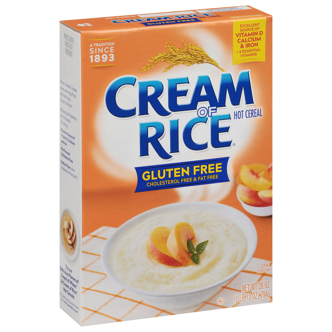 Cream Of Rice Gluten Free Cereal-28 oz.-12/Case