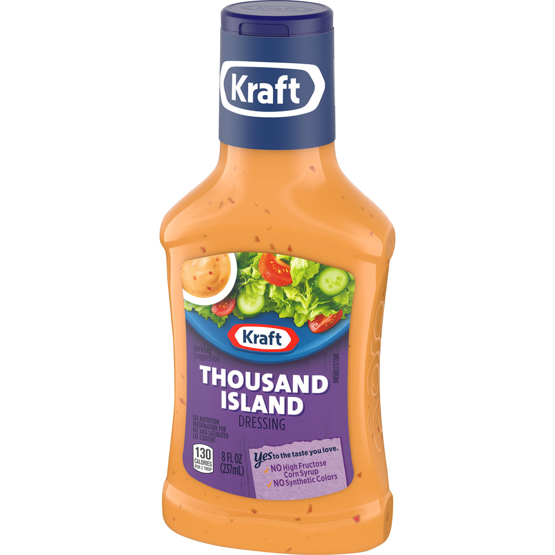 Kraft Thousand Island Dressing Bottle-8 fl oz.-9/Case