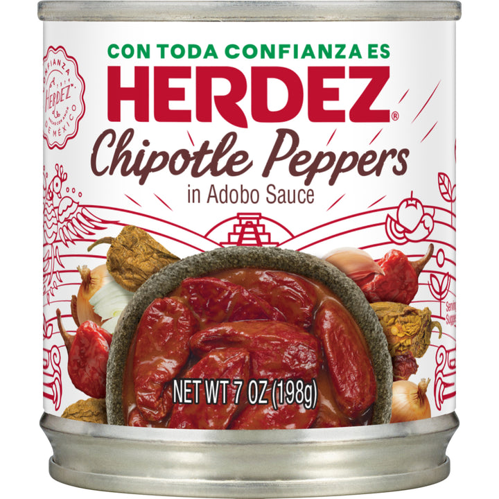 Herdez Peppers Chipotle In Adobo Sauce-7 oz.-12/Case