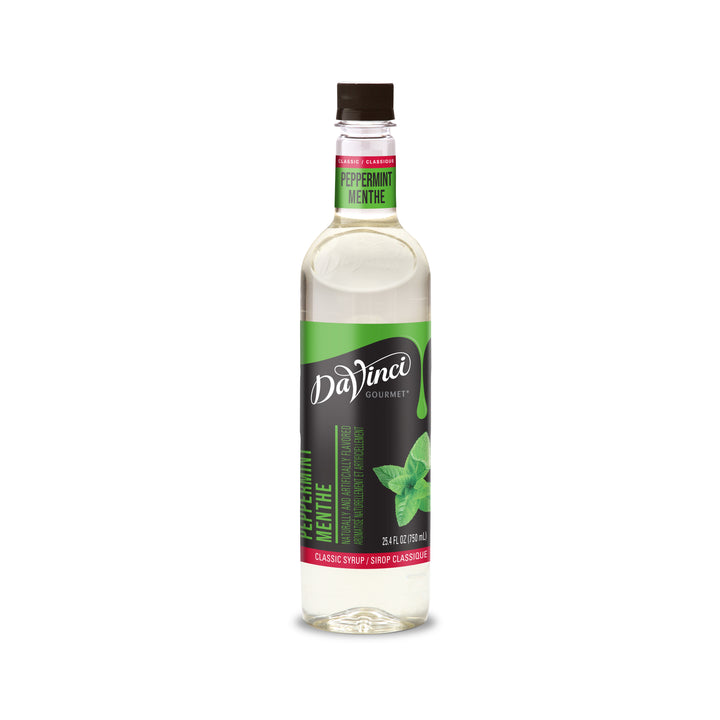 Davinci Gourmet Syrup Peppermint Flavored-750 Milliliter-4/Case