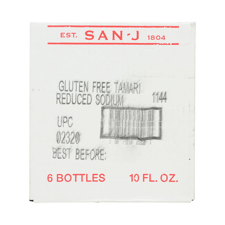 San-J International Tamari Reduced Sodium-10 fl oz.s-6/Case
