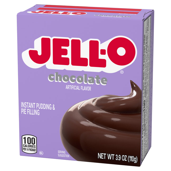 Jell-O Chocolate Flavored Instant Pudding Mix-3.9 oz.-24/Case