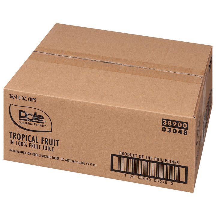 Dole In Juice Tropical Fruit-4 oz.-36/Case