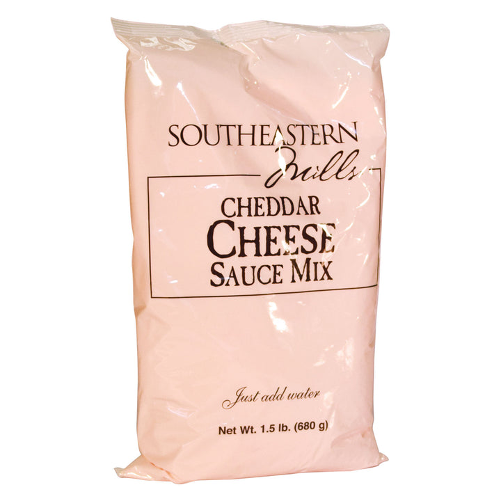 Southeastern Mills Mix Sauce Cheddar Cheese Bag-1.5 lb.-6/Case