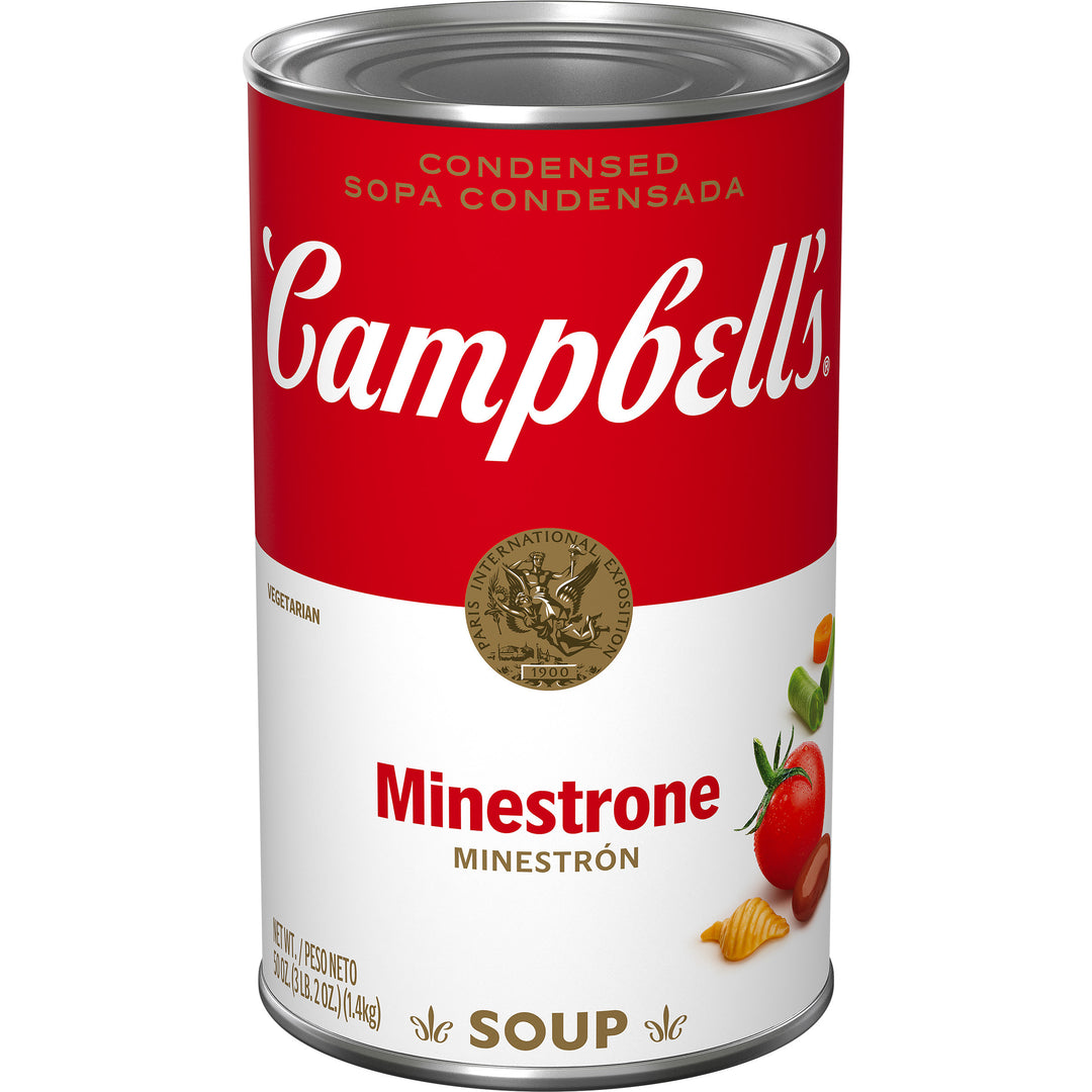 Campbell's Classic Minestrone Condensed Shelf Stable Soup-50 oz.-12/Case