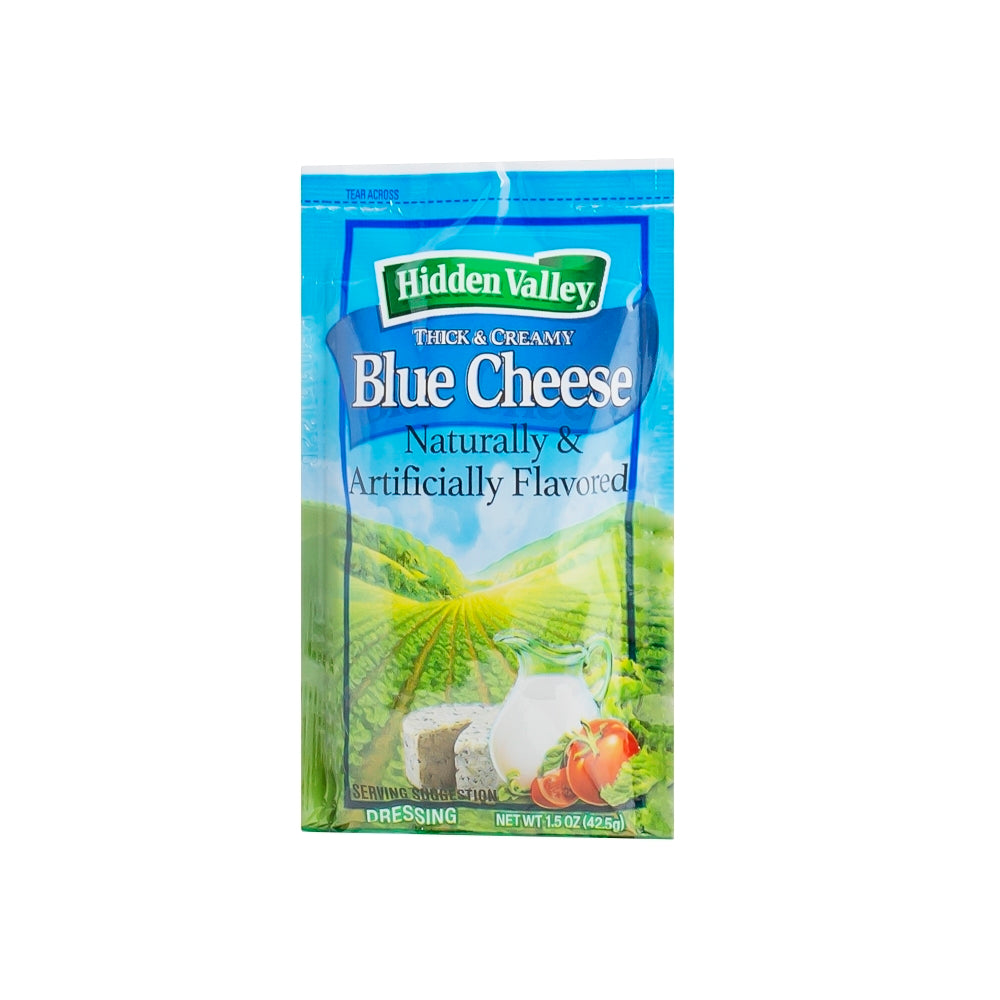 Hidden Valley Thick And Creamy Blue Cheese Dressing Single Serve-1.5 oz.-84/Case