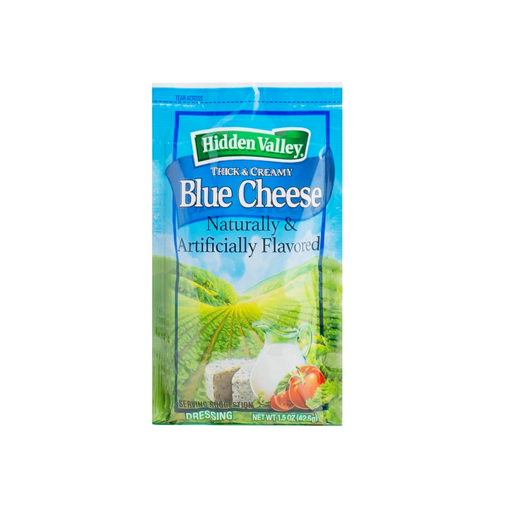 Hidden Valley Thick And Creamy Blue Cheese Dressing Single Serve-1.5 oz.-84/Case