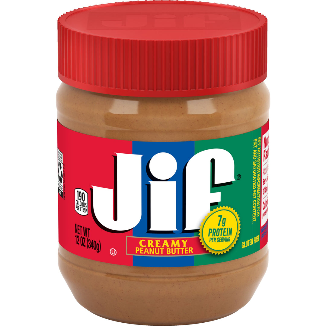 Jif Creamy Peanut Butter-12 oz.-12/Case