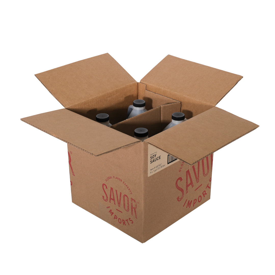 Savor Imports Gluten Free Soy Sauce-1 Gallon-4/Case