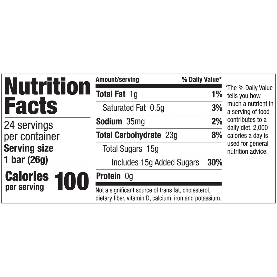 Now & Later Pineapple Chews-0.93 oz.-12/Case