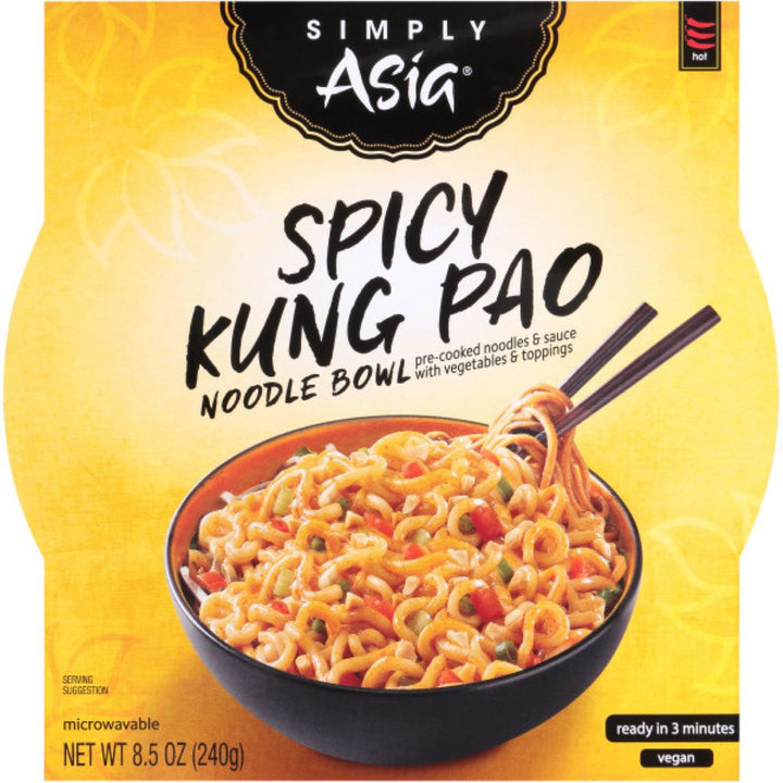 Simply Asia Noodle Bowl Spicy Kung Pao-8.5 oz.-6/Case