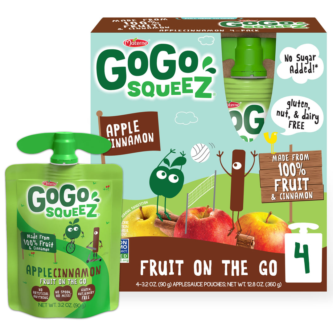 Gogo Squeez Apple Cinnamon-0.794 lb.-12/Case