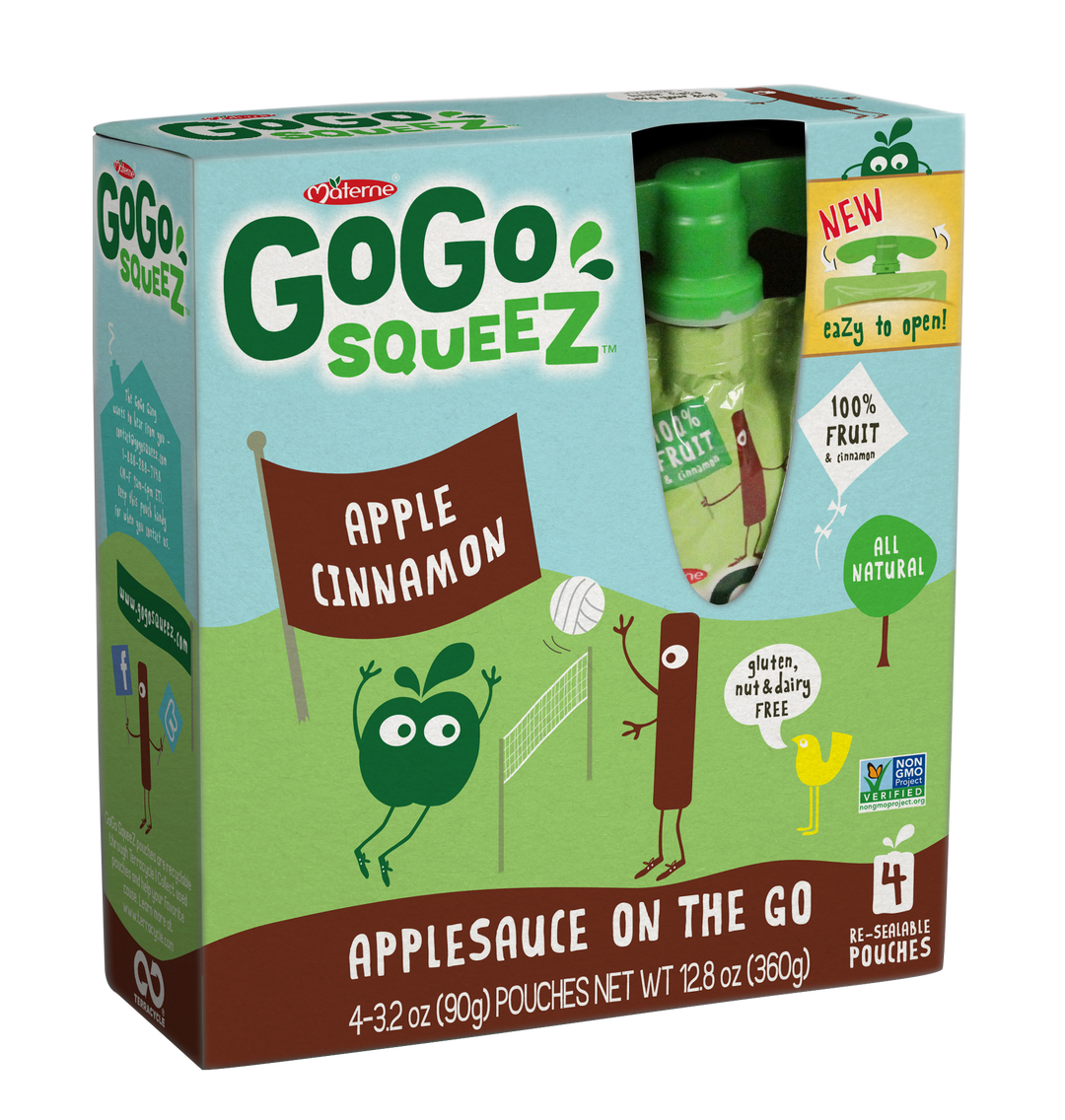 Gogo Squeez Apple Cinnamon-0.794 lb.-12/Case