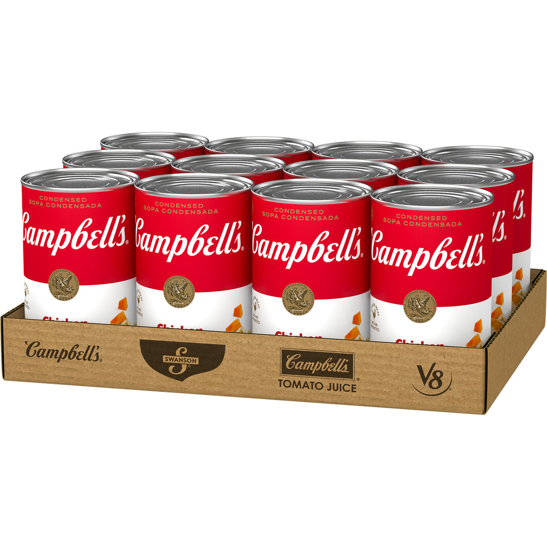 Campbell's Classic Chicken And Rice Condensed Shelf Stable Soup-50 oz.-12/Case