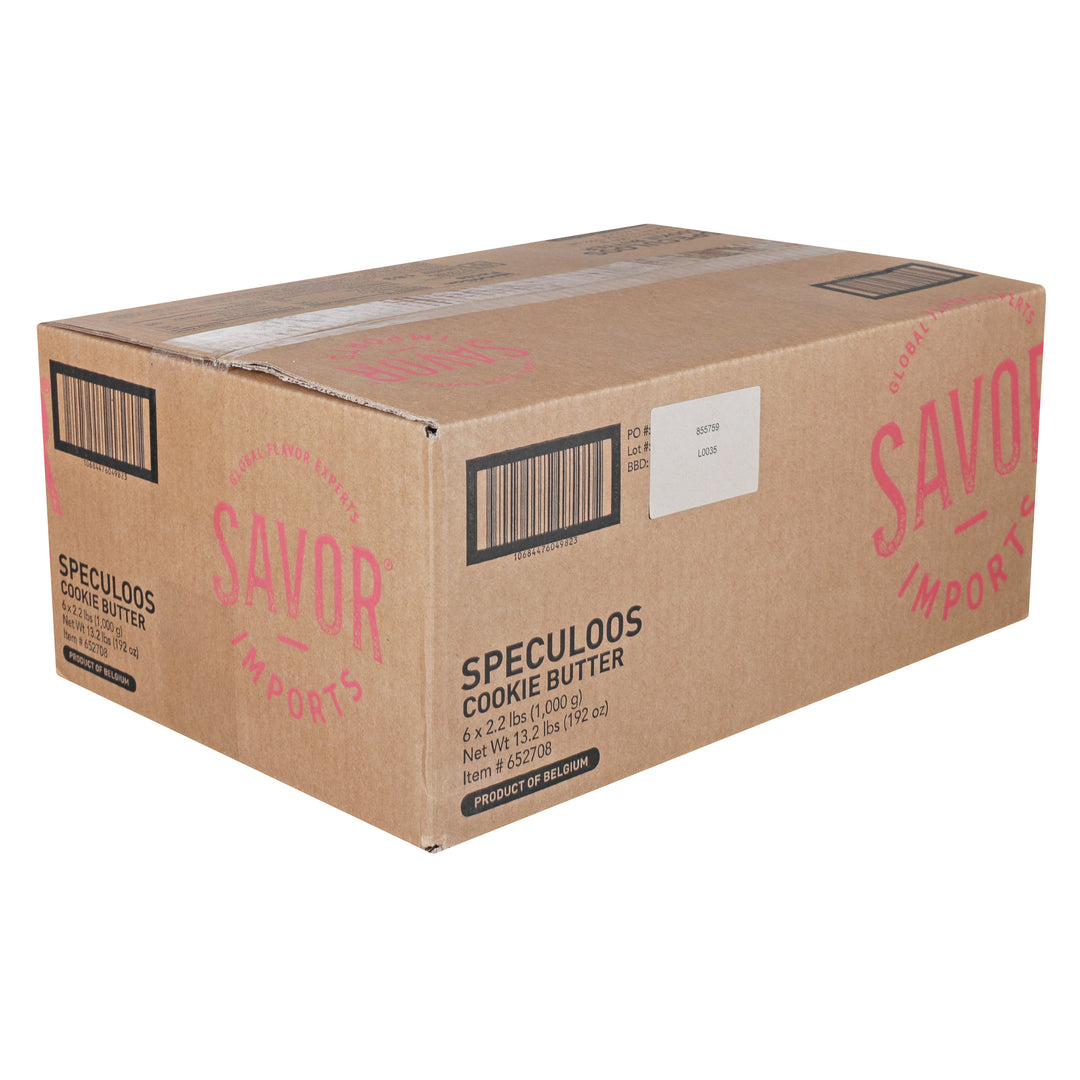 Savor Imports Classic Speculoos Cookie Butter-1 Kilogram-6/Case