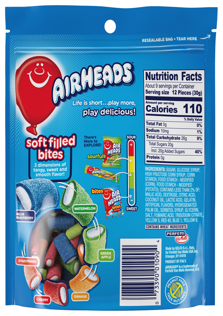 Airheads Soft Filled-9 oz.-12/Case