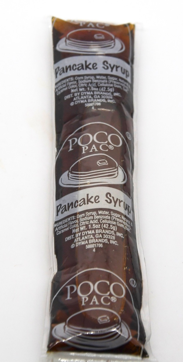 Poco Pac Pouch Syrup Pouch Single Serve-1.5 oz.-100/Case