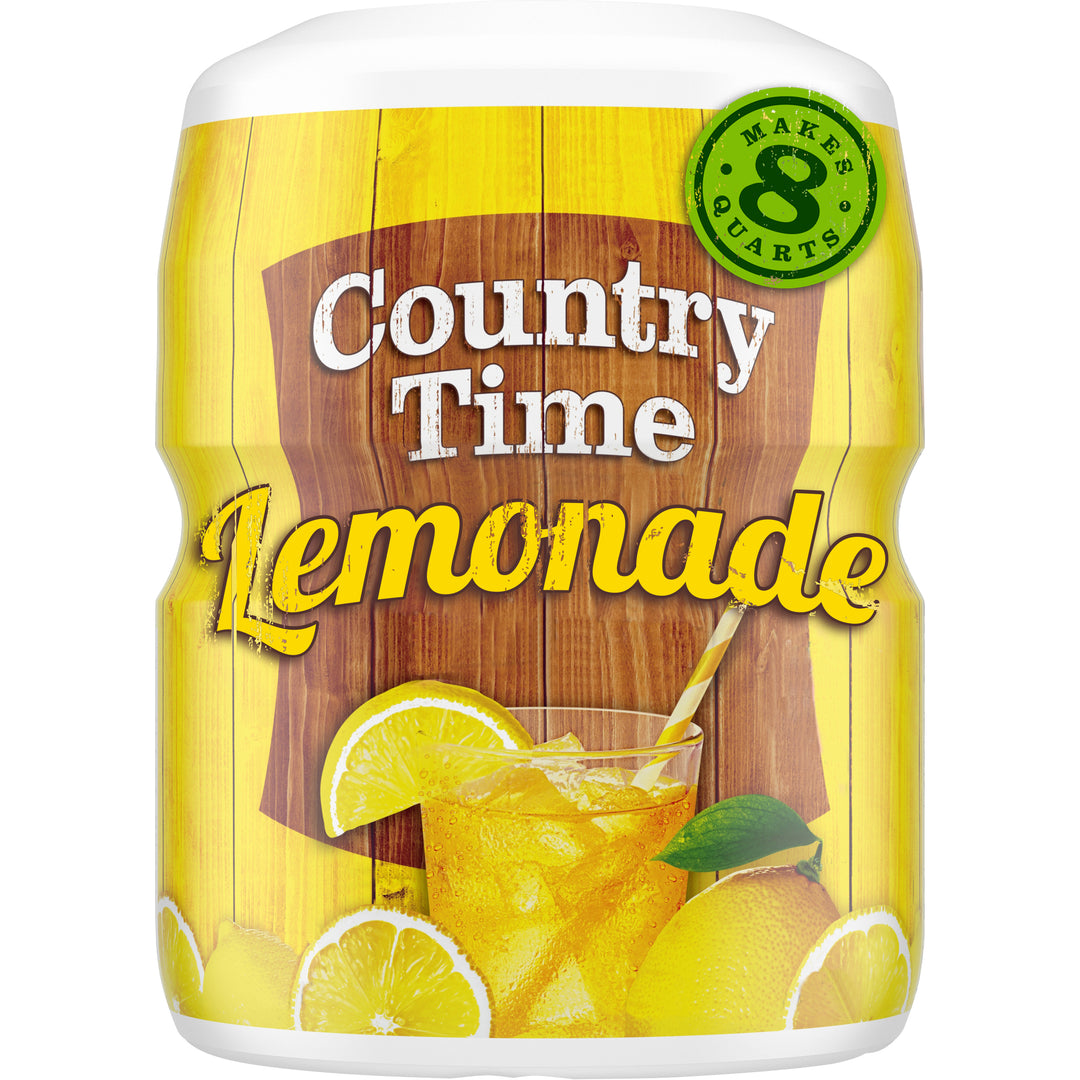 Country Time Lemonade Beverage Mix-1.19 lb.-12/Case