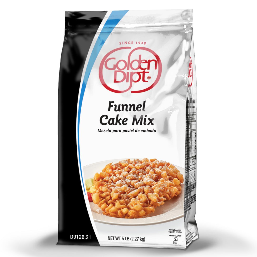Golden Dipt Funnel Cake Bakery Mix-5 lb.-6/Case