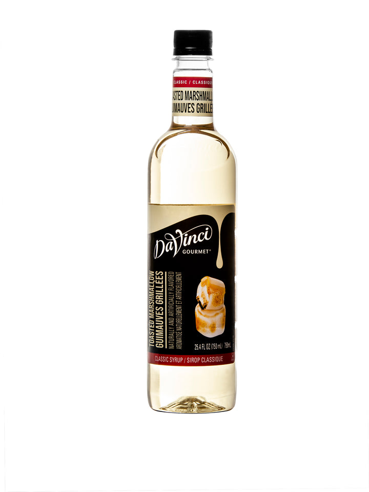 Davinci Gourmet Syrup Toasted Marshmallow Flavored-750 Milliliter-4/Case
