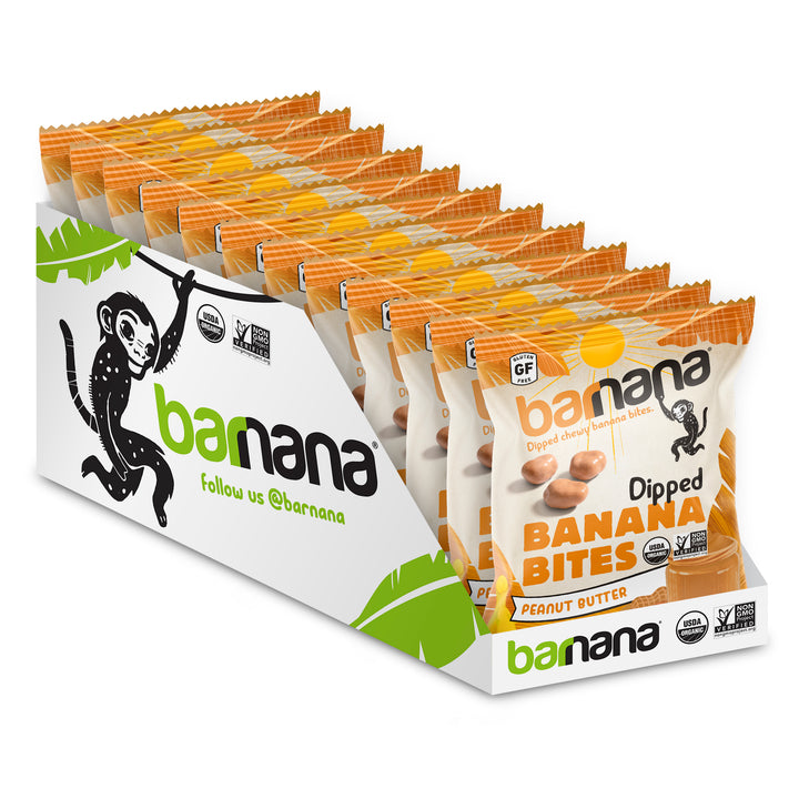 Barnana Peanut Butter Banana Bites Single Serve-1.4 oz.-12/Box-3/Case