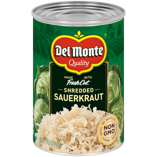 Del Monte Sauerkraut 12/14.5 Oz.