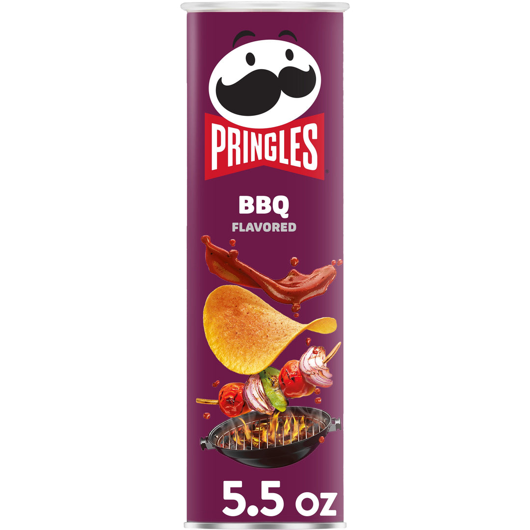 Pringles Bbq Potato Crisp-5.5 oz.-14/Case