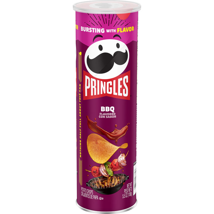 Pringles Bbq Potato Crisp-5.5 oz.-14/Case