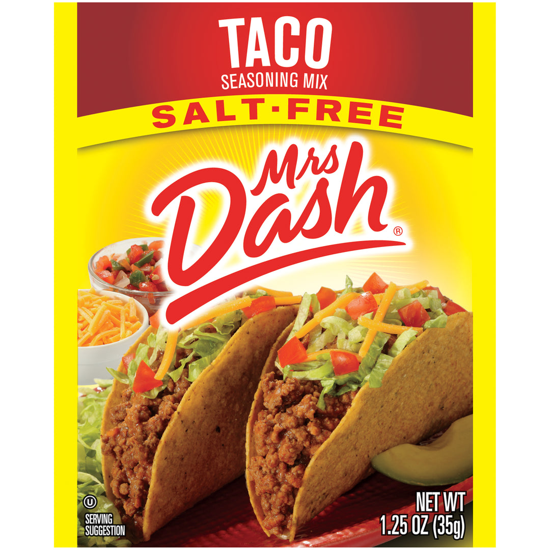 Dash All Natural Taco Seasoning Mix-1.25 oz.-12/Case