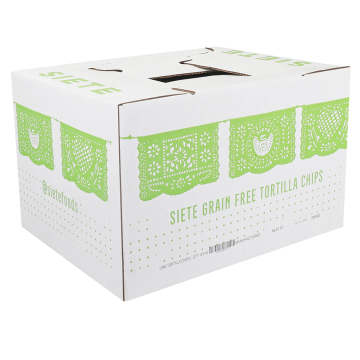 Siete Lime Tortilla Chips-5 oz.-12/Case