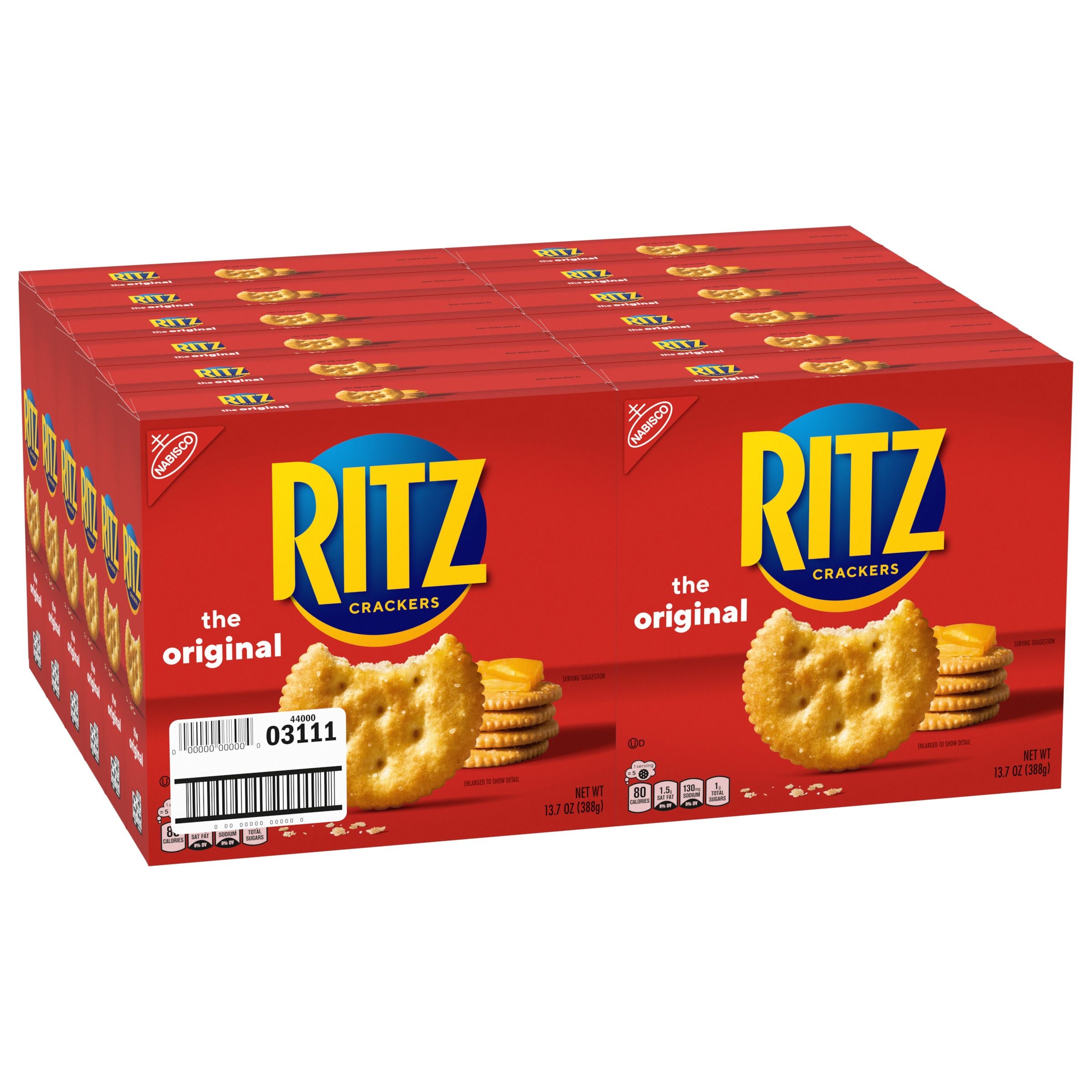 Ritz Nabisco Original Crackers-13.7 oz.-12/Case MPN# 03111 – Round
