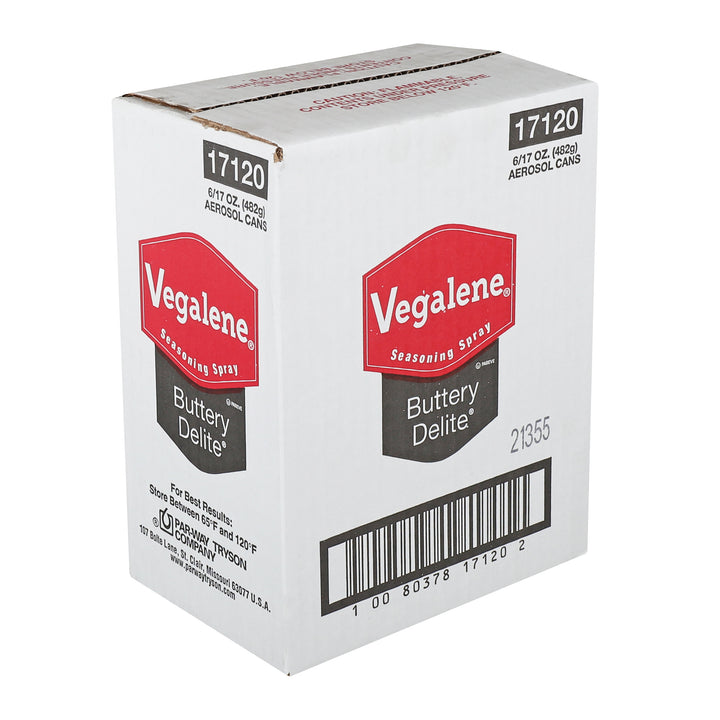 Vegalene Vegalene Buttery Delite Pan Spray-17 oz.-6/Case