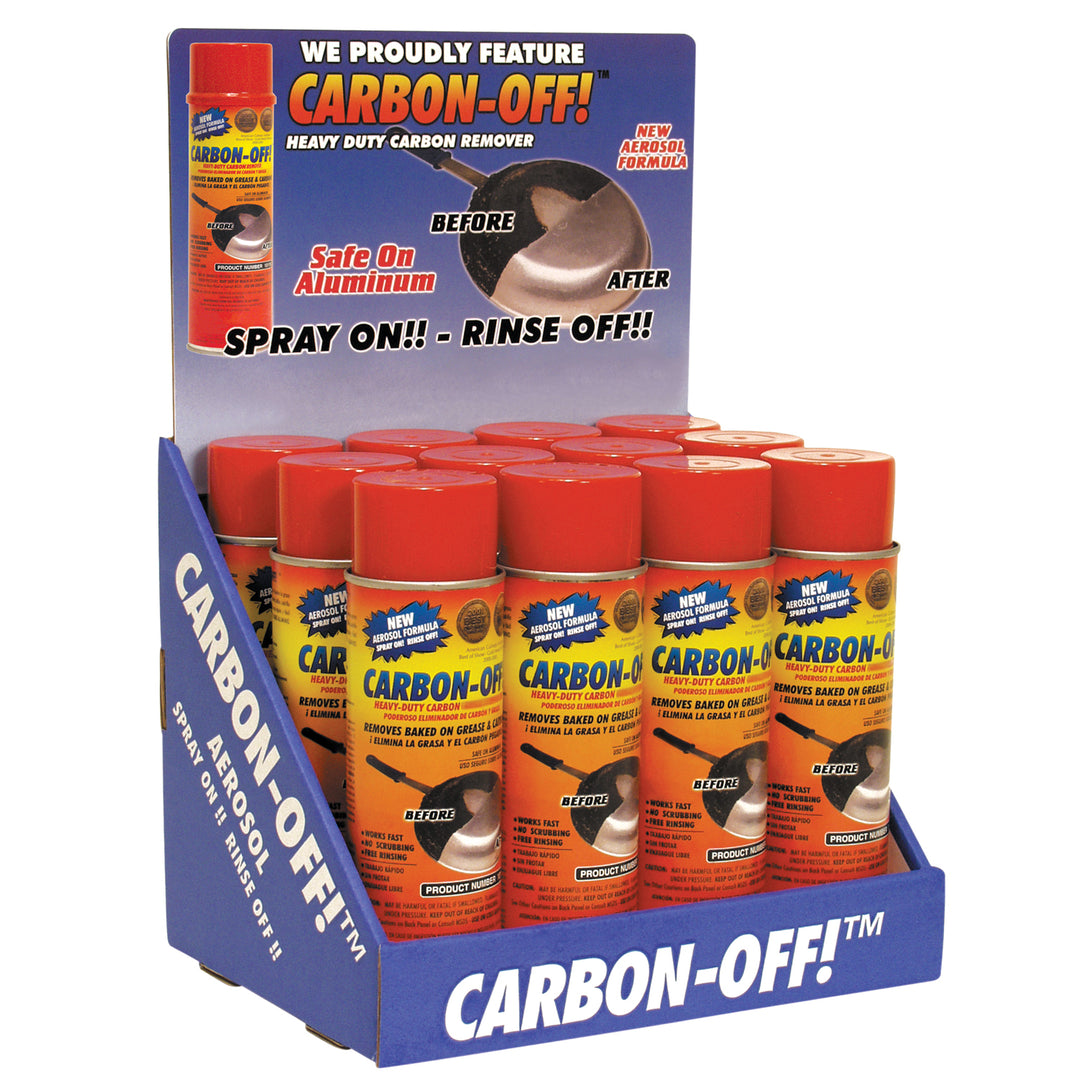 Carbon-Off Heavy Duty Carbon Remover Counter Display Case-20 oz.-12/Case
