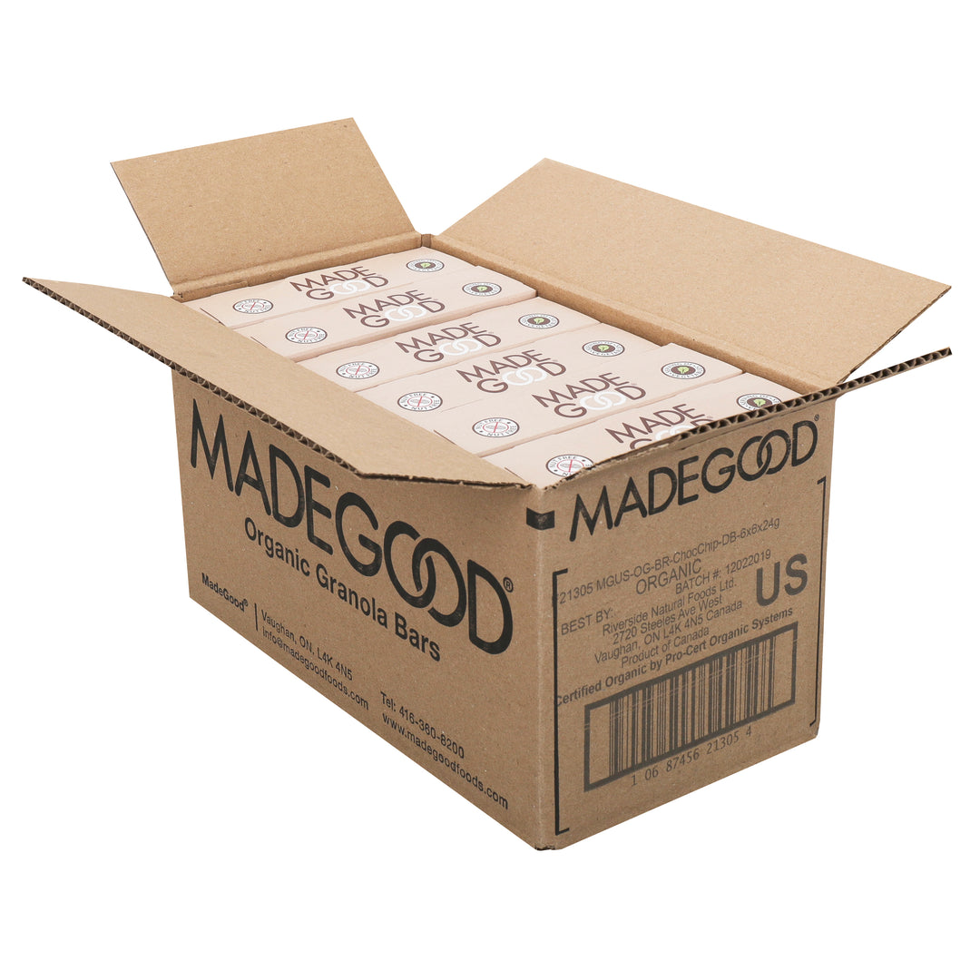 Madegood Chocolate Chip Granola Snack Bar-6 Count-6/Case