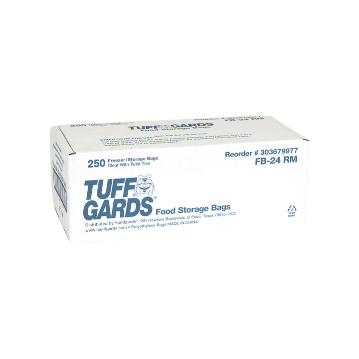 Tuffgards High Density Roll Puff 18 Inch X 24 Inch Freezer Storage Bag-250 Each-250/Box-1/Case