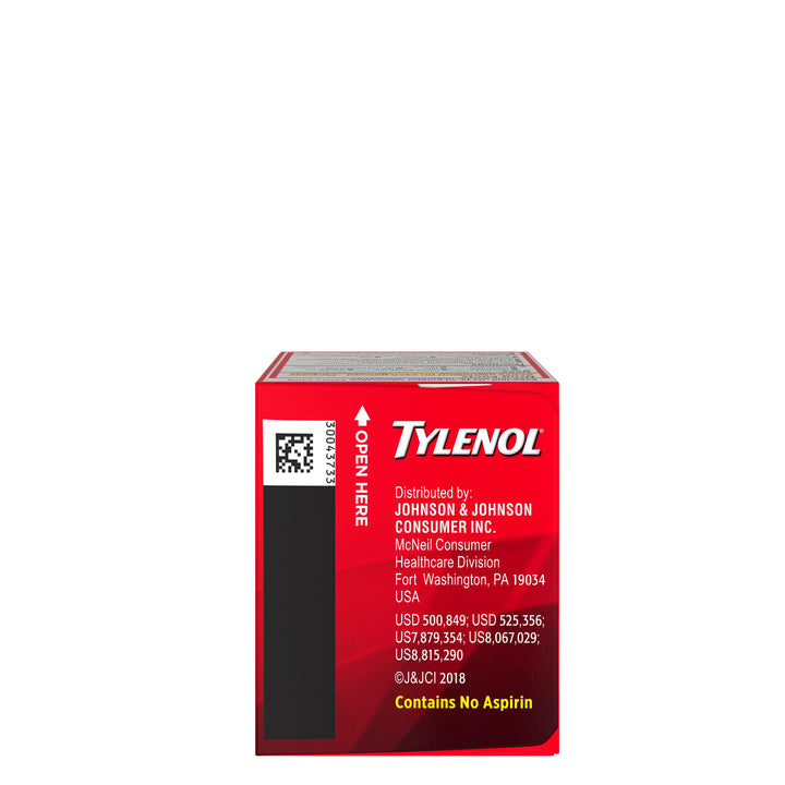 Tylenol Rapid Release Gelcaps-24 Count-6/Box-12/Case