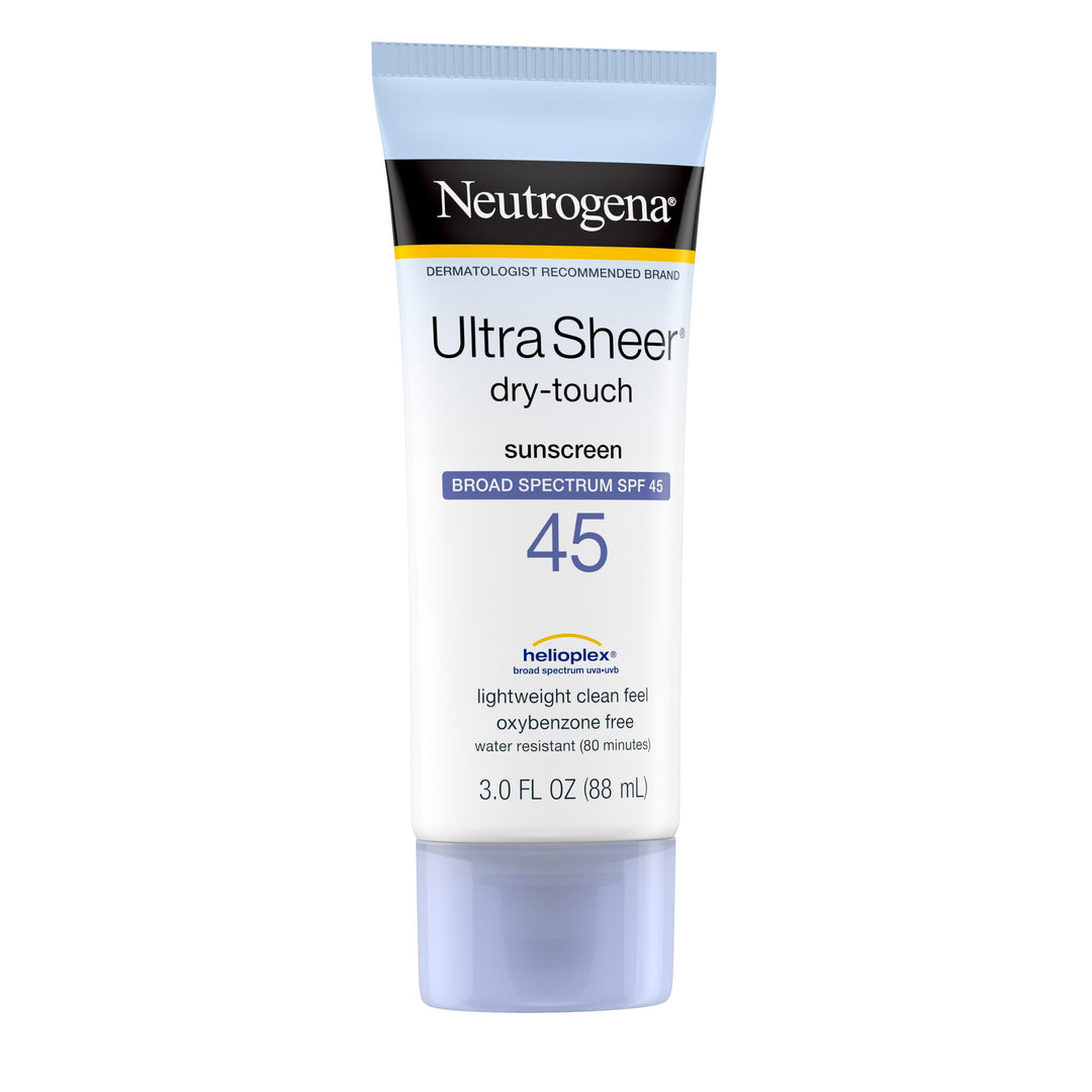 Neutrogena Ultra Sheer Dry-Touch Sunscreen Sf45 Lotion-3 fl oz.-3/Box-4/Case