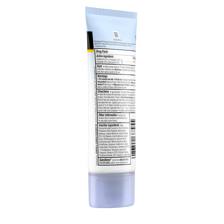 Neutrogena Ultra Sheer Dry-Touch Sunscreen Sf45 Lotion-3 fl oz.-3/Box-4/Case
