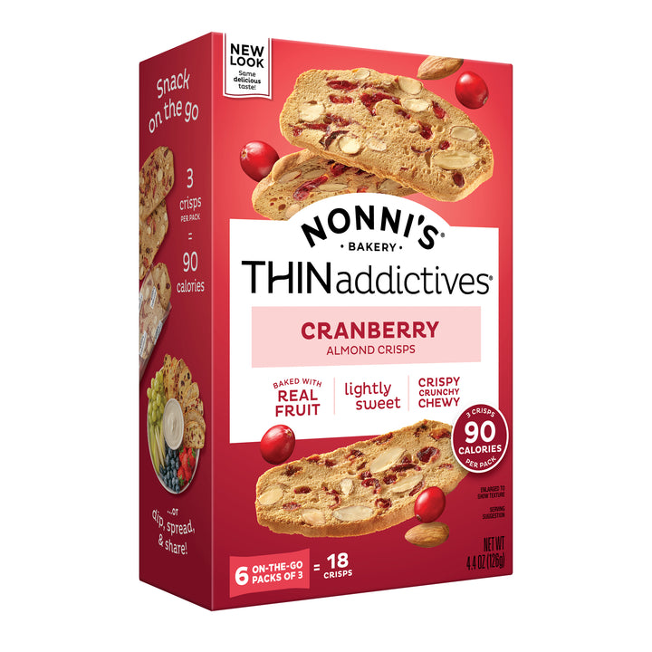 Thinaddictives Thin Addictives Cranberry Almond 4.4 oz.-4.4 oz.-6/Case