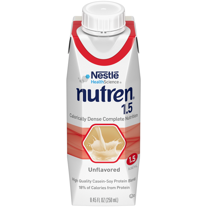 Nutren 1.5 Cal Unflavored Liquid Formula-8.45 fl oz.-24/Case