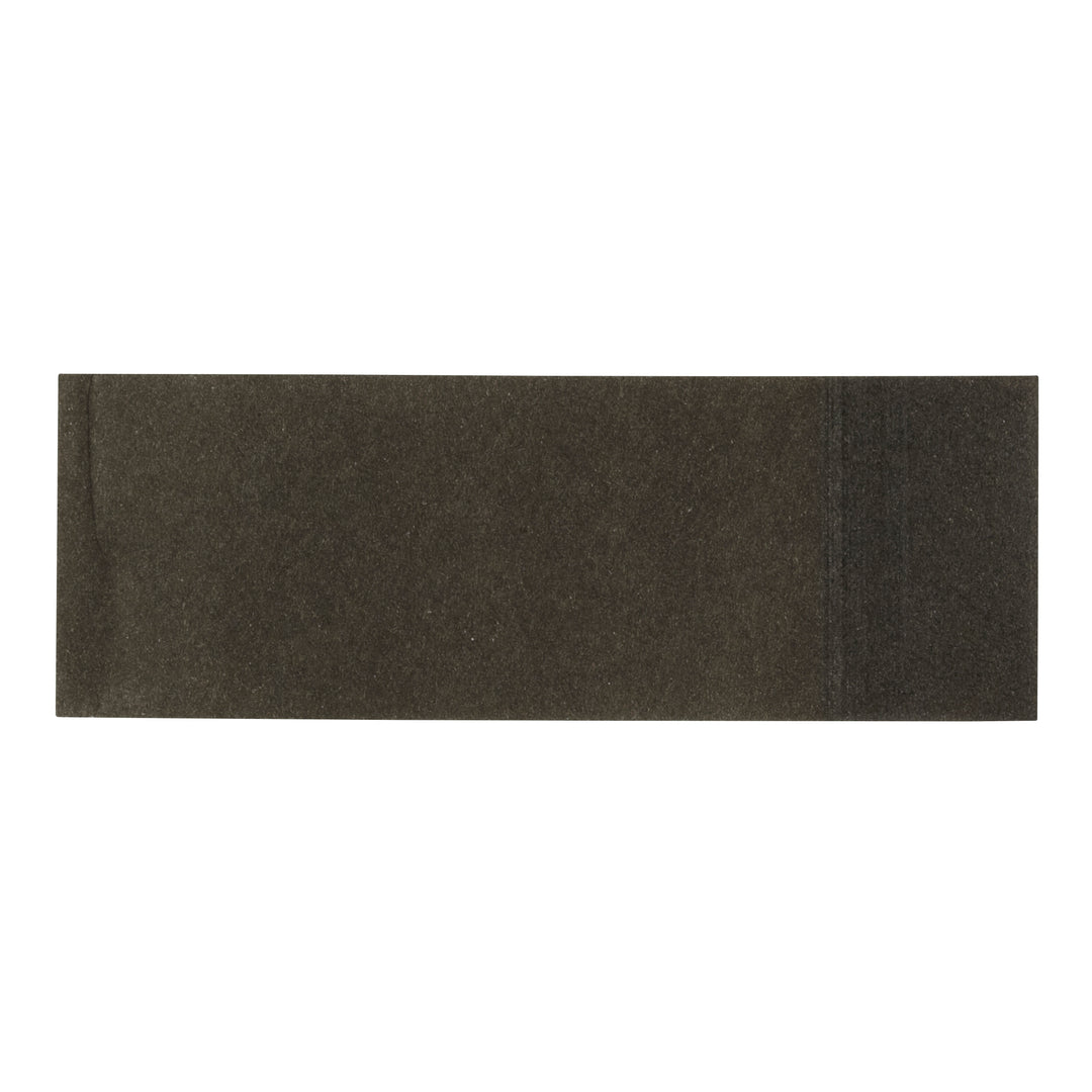 Hoffmaster 1.5 Inch X 4.25 Inch Flat Black Paper-Napkin Band-2500 Each-4/Case