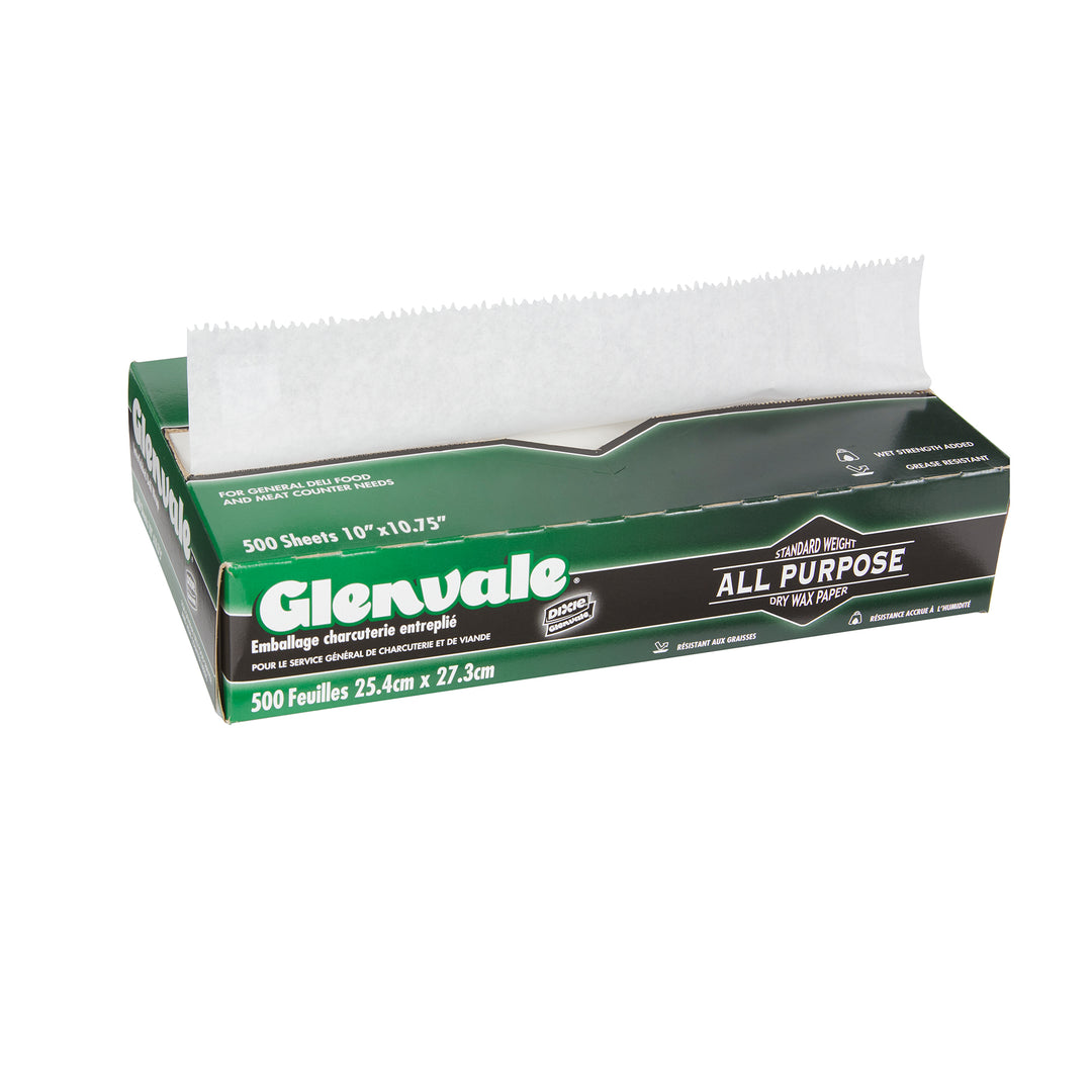 Glenvale Glenvale Deli Paper Interfolded 10X10.75-500 Count-12/Case