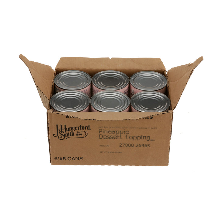 Jhs Dessert Topping Pineapple Jhs-53 oz.-6/Case