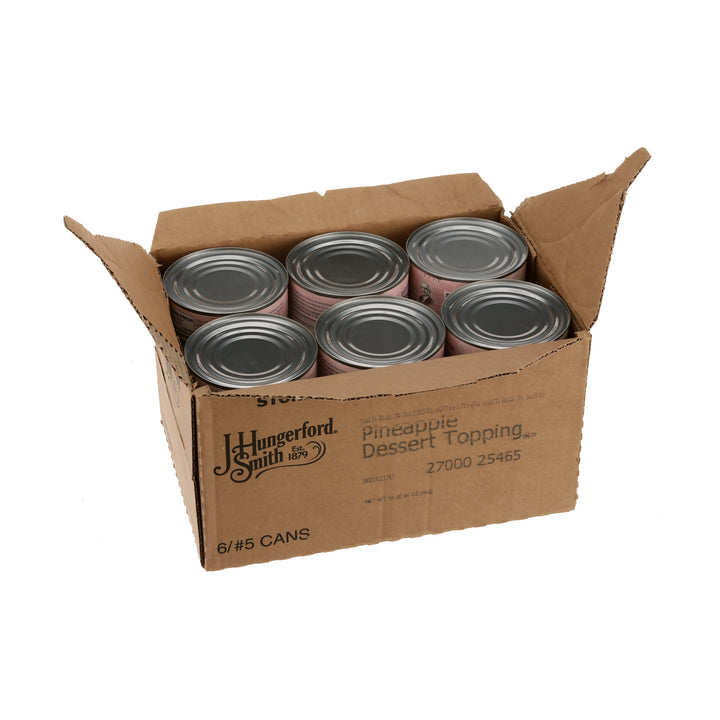 Jhs Dessert Topping Pineapple Jhs-53 oz.-6/Case
