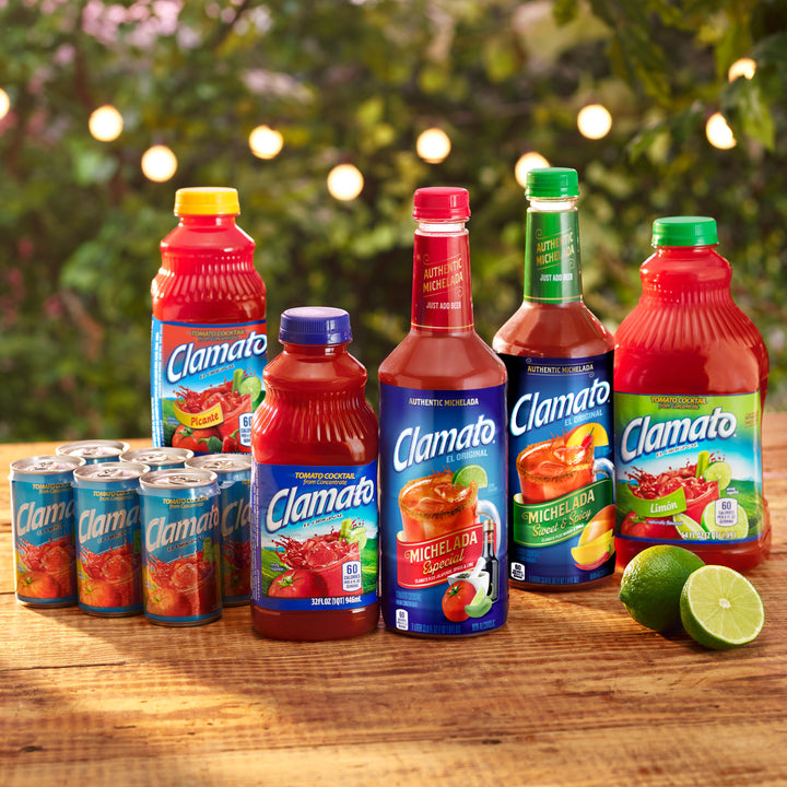 Clamato Juice Picante-64 fl oz.s-8/Case