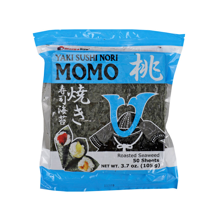 Momo Roasted Nori Seaweed Sheet-50 Each-10/Case