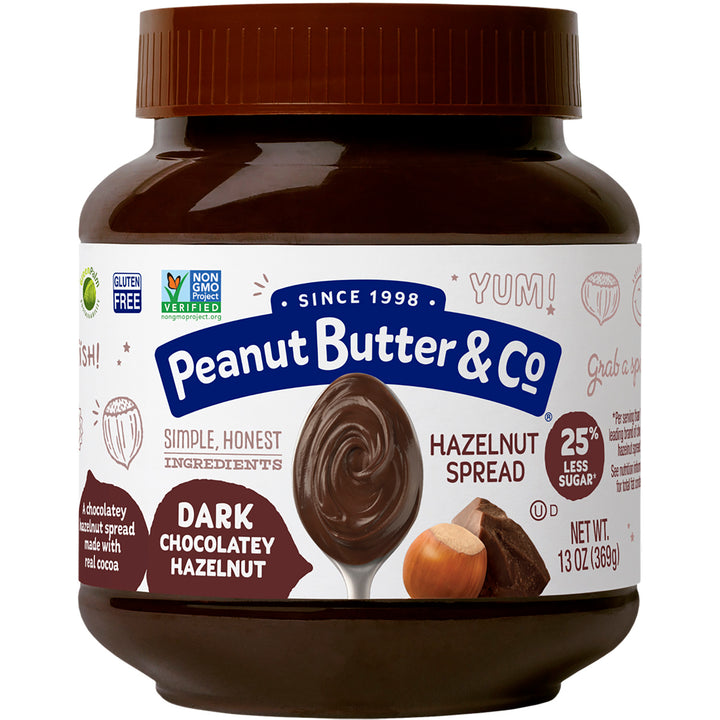 Peanut Butter & Co Hazelnut Spread Dark Chocolate-13 oz.-6/Case
