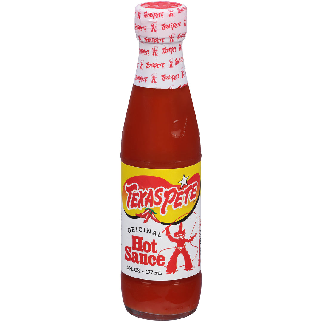 Texas Pete Original Hot Sauce Bottle-6 fl oz.-12/Case